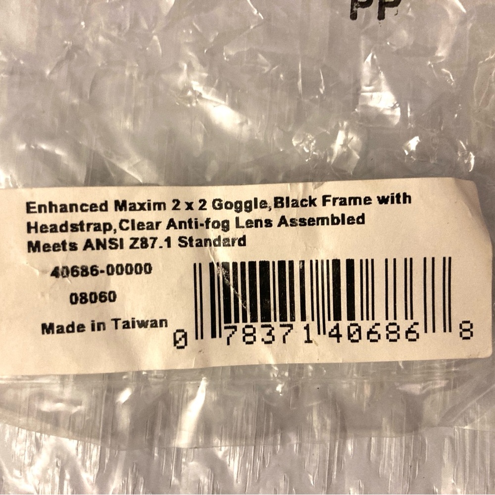 PELTOR Impact/Dust Resistant Goggle: Black, Wraparound Goggles, Polycarbonate - Picture 8 of 16